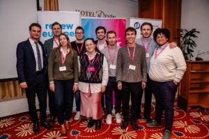 Die LHG-Delegation gemeinsam mit der Delegation der Jungen Liberalen.